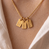 Colar de Iniciais Personalizável