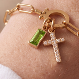 Pulseira Fé e Brilho Corrente de Elos