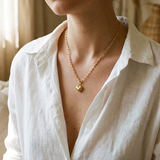 Colar Feminino com Coração - Camélia